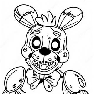 Gruseliger Springtrap Fnaf Ausmalbild 22164-20480