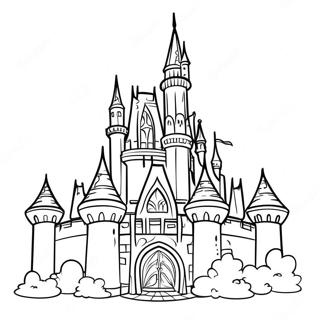 Disney Schloss Ausmalbild 2221-1820