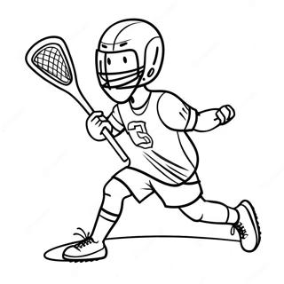 Lacrosse Ausmalbild 22463-20715