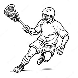 Lacrosse Ausmalbild 22463-20716