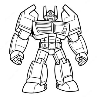 Optimus Prime Rettungsbots Ausmalbild 22494-20741