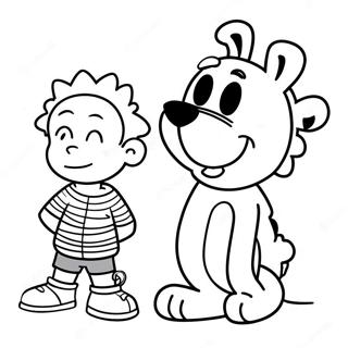 Calvin Und Hobbes Ausmalbild 22653-20866