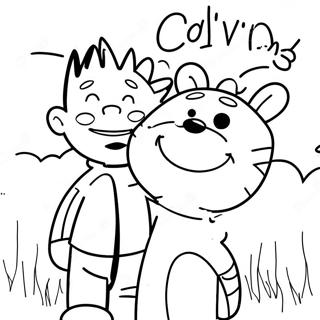 Calvin Und Hobbes Ausmalbild 22653-20867