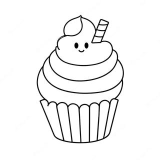 Lustiges Cupcake Ausmalbild 22694-20902