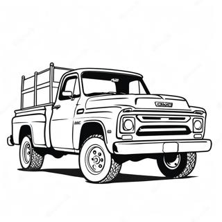 Klassischer Gmc Truck Ausmalbild 22794-20974