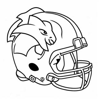 Denver Broncos Logo Ausmalbild 22893-21049