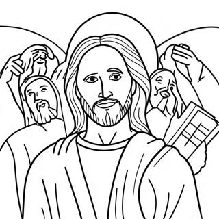 Jesus Liebt Dich Ausmalbild 23063-21185