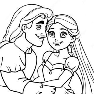 Rapunzel Und Flynn Ausmalbild 23423-21645