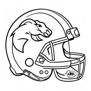 Broncos Logo Ausmalbild 23463-21680