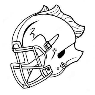 Broncos Maskottchen Ausmalbild 23464-21683