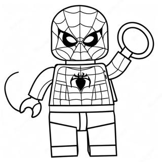 Lego Spiderman Ausmalbilder