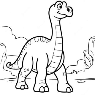 Brontosaurus Ausmalbilder