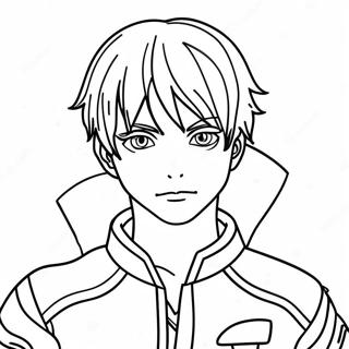 Todoroki Ausmalbild 23923-22048