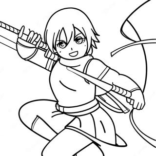 Sakura Haruno In Kampfpose Ausmalbild 23964-22082