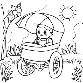 Garten Von Banban 4 Buggy Huggy Ausmalbild 24134-22206