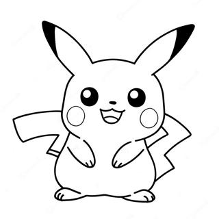 Detailliertes Pikachu Ausmalbild 24145-22218