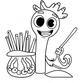 Forky Ausmalbild 24314-22349