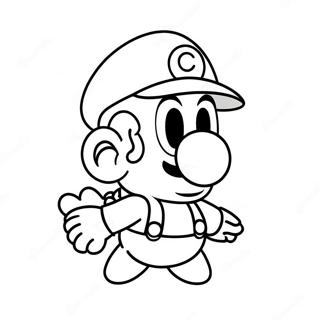 Cappy Mario Odyssey Ausmalbild 24444-22456