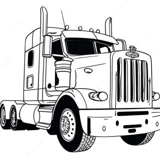 Peterbilt Ausmalbilder