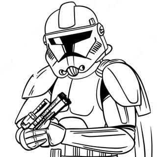 Clone Trooper Ausmalbild 2492-2026