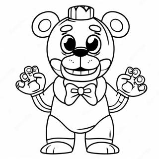 Gruselige Puppe Fnaf Ausmalbild 24946-22852