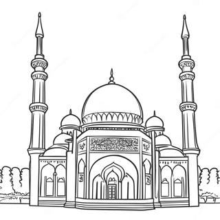 Schone Moschee Ausmalbild 2533-2069