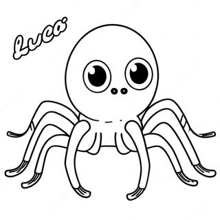 Lucas Die Spinne Ausmalbild 25545-23516