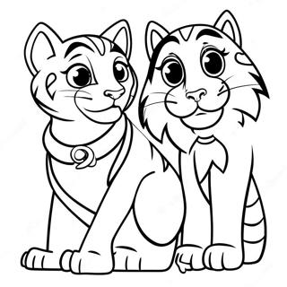 Jasmin Und Rajah Ausmalbild 25706-23633