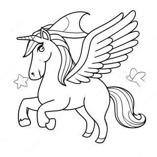 Pegasus Ausmalbilder