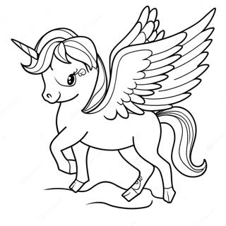 Pegasus Ausmalbild 2572-2098