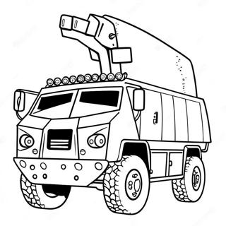 Swat Truck Malvorlagen