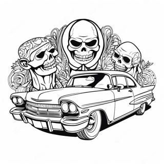 Chicano Lowrider Ausmalbild 26146-23987