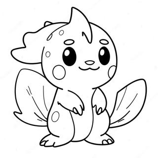 Niedliches Starter Pokemon Ausmalbild 26257-24078