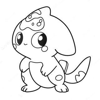 Niedliches Starter Pokemon Ausmalbild 26257-24079