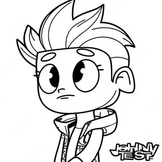 Johnny Test Ausmalbilder