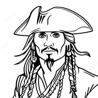 Jack Sparrow Abenteuer Ausmalbild 26603-24342