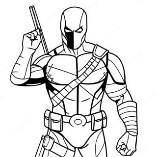 Deathstroke Ausmalbilder