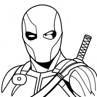 Deathstroke Ausmalbild 26632-24362