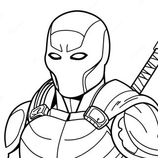 Deathstroke Ausmalbild 26632-24363