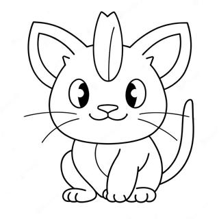 Meowth Pokemon Ausmalbild 26712-24428