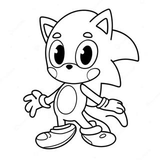 Creme Sonic Ausmalbild 26782-24482