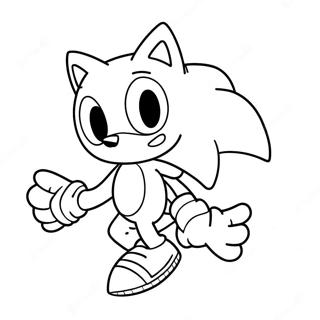 Creme Sonic Ausmalbild 26782-24484