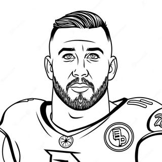 Travis Kelce Ausmalbild 26902-24578