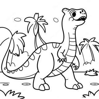 Dinosaurier Ausmalbild 27102-24738