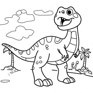 Dinosaurier Ausmalbild 27102-24740