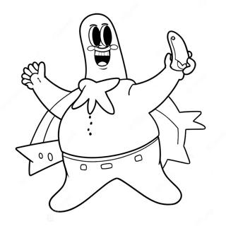 Patrick Star Ausmalbild 2717-2210