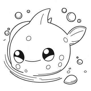 Niedliche Wasser Pokemon Schwimmende Ausmalbild 27324-24910