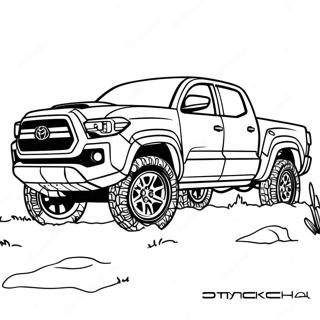 Toyota Tacoma Ausmalbild 27333-24916