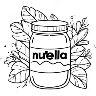 Nutella Ausmalbilder