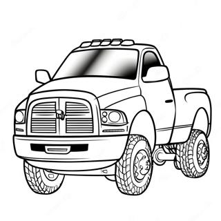 Ram Truck Ausmalbild 27513-25057